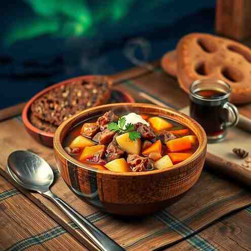 Suaasat - Greenlandic Meat Soup Recipe